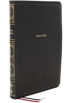 Nkjv, Thinline Bible, Giant Print, Leathersoft, Black, Thumb Indexed, Red Letter Edition, Comfort Print: Holy Bible, New King James Version