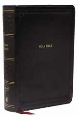 Nkjv, Reference Bible, Compact, Leathersoft, Black, Red Letter Edition, Comfort Print: Holy Bible, New King James Version Subscription
