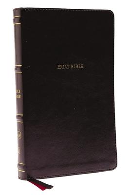 Nkjv, Thinline Bible, Leathersoft, Black, Thumb Indexed, Red Letter Edition, Comfort Print: Holy Bible, New King James Version