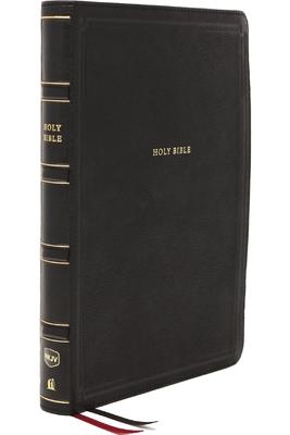 Nkjv, Deluxe Reference Bible, Center-Column Giant Print, Leathersoft, Black, Red Letter Edition, Comfort Print: Holy Bible, New King James Version