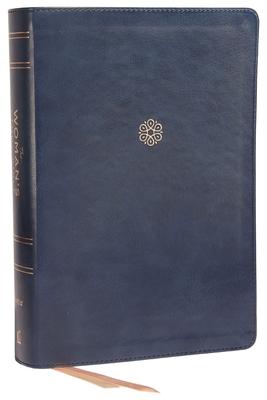 Niv, the Woman's Study Bible, Leathersoft, Blue, Full-Color: Receiving God's Truth for Balance, Hope, and Transformation