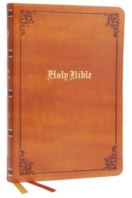 KJV Holy Bible: Large Print Thinline, Tan Leathersoft, Red Letter, Comfort Print: King James Version