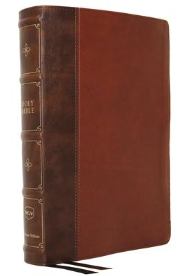 Nkjv, Large Print Verse-By-Verse Reference Bible, MacLaren Series, Leathersoft, Brown, Comfort Print: Holy Bible, New King James Version