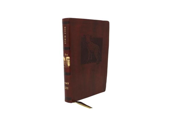 Net Bible, Thinline Art Edition, Large Print, Leathersoft, Brown, Comfort Print: Holy Bible