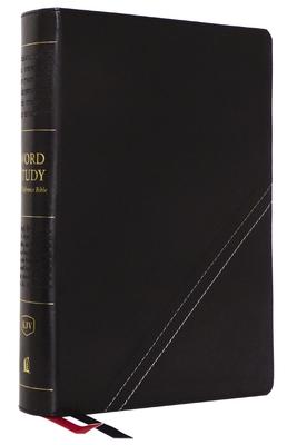 Kjv, Word Study Reference Bible, Leathersoft, Black, Red Letter, Comfort Print: 2,000 Keywords That Unlock the Meaning of the Bible