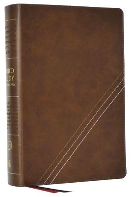 Kjv, Word Study Reference Bible, Leathersoft, Brown, Red Letter, Thumb Indexed, Comfort Print: 2,000 Keywords That Unlock the Meaning of the Bible Subscription