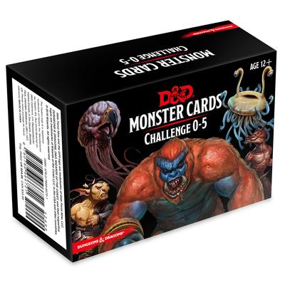 Dungeons & Dragons Spellbook Cards: Monsters 0-5 (D&d Accessories)