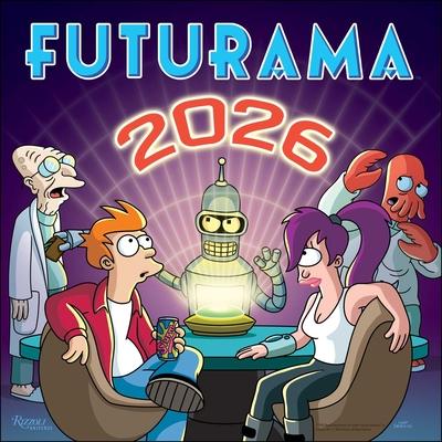 Futurama 2026 Wall Calendar Subscription