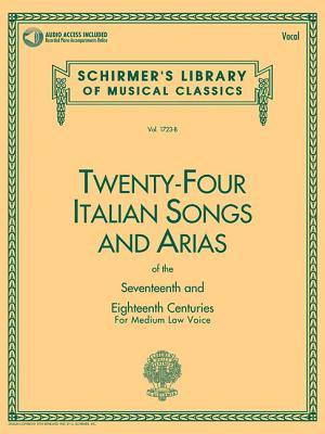 24 Italian Songs & Arias of the 17th & 18th Centuries Book/Online Audio