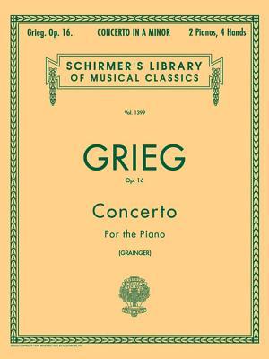 Concerto in a Minor, Op. 16: Schirmer Library of Classics Volume 1399 National Federation of Music Clubs 2024-2028 Piano Duets