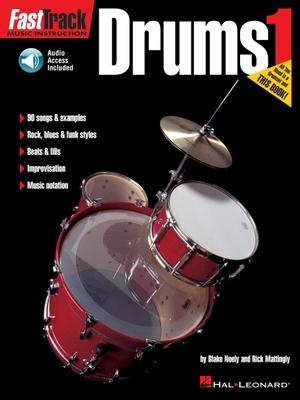 Fasttrack Drums Method - Book 1 Book/Online Audio [With CD]