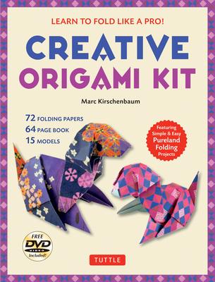 Creative Origami Kit: Learn to Fold Like a Pro!: Instructional DVD, 64-Page Origami Book, 72 Origami Papers: Original Easy Origami for Kids