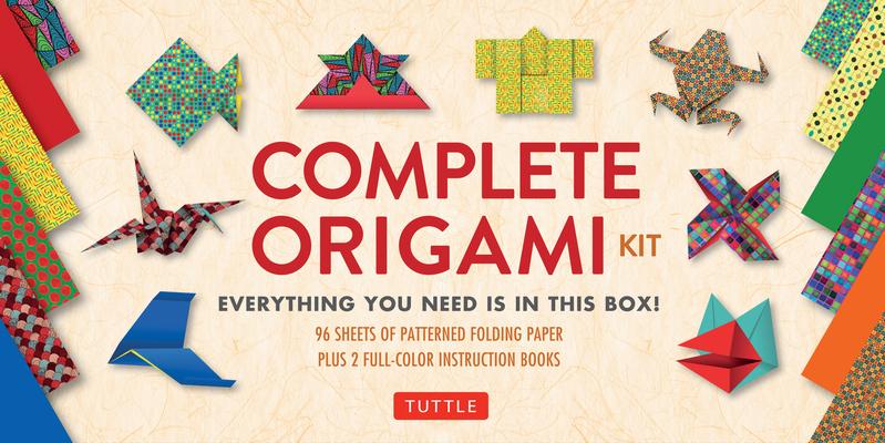 Complete Origami Kit: [Kit with 2 Origami How-To Books, 98 Papers, 30 Projects] This Easy Origami for Beginners Kit Is Great for Both Kids a