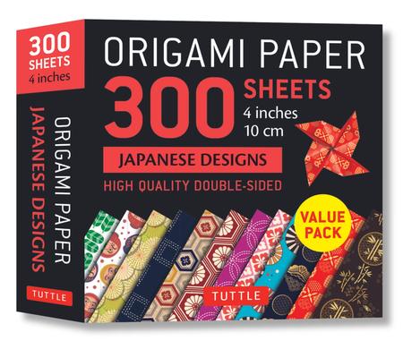 Origami Paper 300 Sheets Japanese Designs 4 (10 CM): Tuttle Origami Paper: Double-Sided Origami Sheets Printed with 12 Different Designs