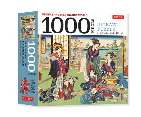 Geishas and the Floating World - 1000 Piece Jigsaw Puzzle: Finished Size 24 X 18 Inches (61 X 46 CM)