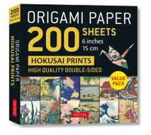 Origami Paper 200 Sheets Hokusai Prints 6 (15 CM): Tuttle Origami Paper: Double-Sided Origami Sheets Printed with 12 Different Designs (Instructions f
