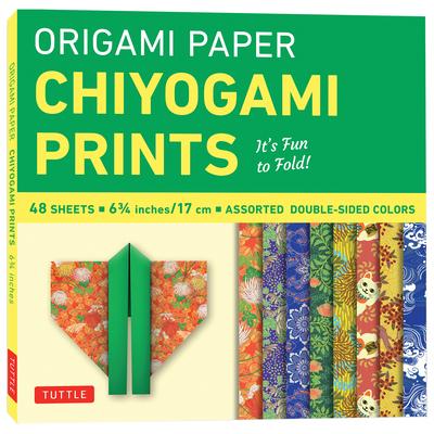 Origami Paper 48 Sheet Chiyogami Prints 6 3/4 (17 CM): Tuttle Origami Paper: Double-Sided Origami Sheets Printed with 8 Different Patterns (Instructio Subscription
