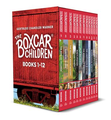 The Boxcar Children Mysteries Boxed Set Books 1-12 [With Activity Poster and Bookmark]