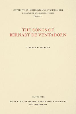 The Songs of Bernart de Ventadorn