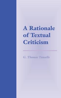 A Rationale of Textual Criticism Subscription