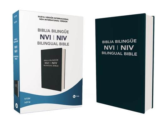 Biblia Bilinge, Nvi/Niv, Leathersoft, Azul / Spanish Bilingual Bible ...