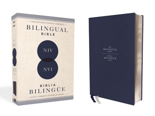 Niv/NVI Bilingual Bible, Revised Text 2022, Leathersoft, Navy / Niv/Nvi, Biblia Bilinge, Revisin 2022, Leathersoft, Azul Ail