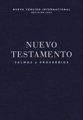 Nvi, Nuevo Testamento de Bolsillo, Con Salmos Y Proverbios, Revisin 2022, Tapa Rstica, Azul Ail