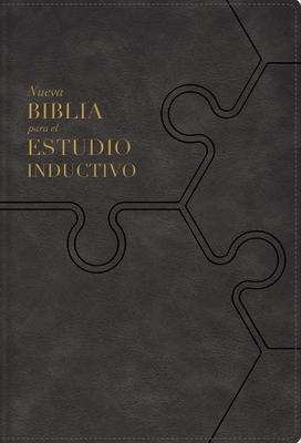 Nbla, Nueva Biblia Para El Estudio Inductivo, Interior a DOS Colores, Leathersoft, Gris, Comfort Print Subscription