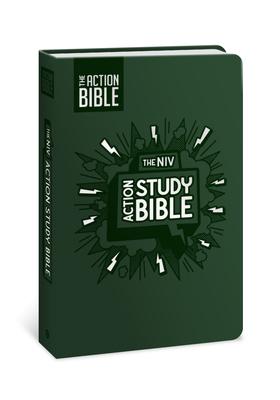 The NIV Action Study Bible, Leathersoft, Forest, Full Color Subscription