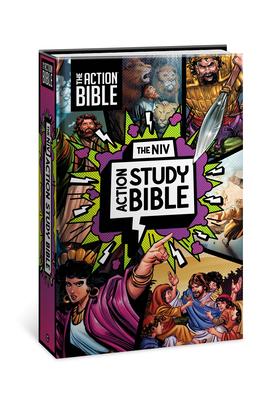 The NIV Action Study Bible, Hardcover, Full Color Subscription