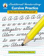 Traditional Handwriting: Cursive Practice, Grades 2 - 5 Subscription