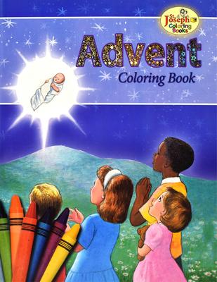 Coloring Book about Advent