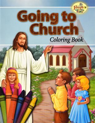 Going to Church Coloring Book