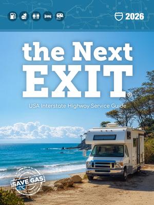 The Next Exit 2026: USA Interstate Highway Service Guide Subscription