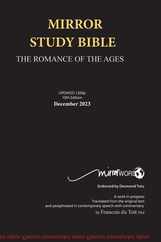 Mirror Study Bible 10th Edition 1200 page Hardcover Updated December 2023 [Case Laminate] 7 X 10 Inch, Wide Margin. Subscription