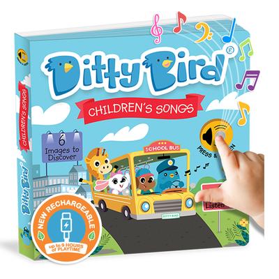 Ditty Bird Children's Songs Interactive Musical Book for Toddlers 1- 3 ...