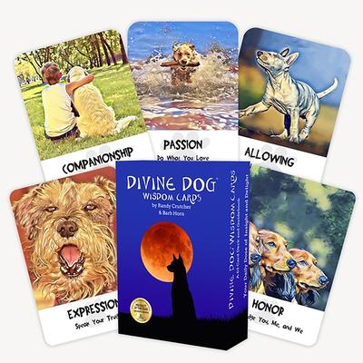 Divine Dog Wisdom Cards: (63 Full-Color Cards and Guidebook)