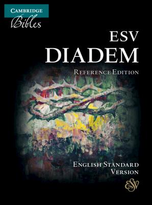 ESV Diadem Reference Edition, Black Calf Split Leather, Red-Letter Text, Es544: Xr