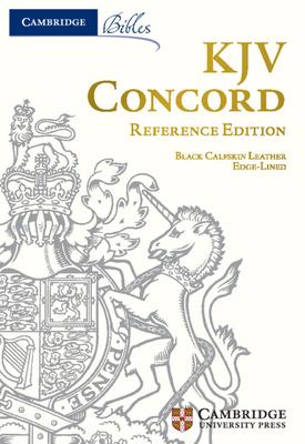 KJV Concord Reference Edition, Black Calfskin Leather, Full Yapp, Kj565: Xrly