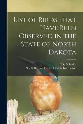 List of Birds That Have Been Observed in the State of North Dakota Subscription