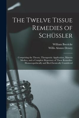 The Twelve Tissue Remedies of Schssler: Comprising the Theory, Therapeutic Application, Materia Medica, and a Complete Repertory of These Remedies. H Subscription