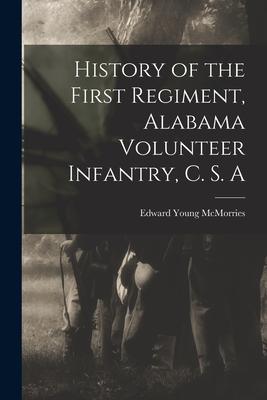 History of the First Regiment, Alabama Volunteer Infantry, C. S. A Subscription
