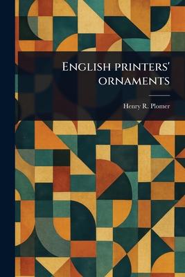 English Printers' Ornaments Subscription