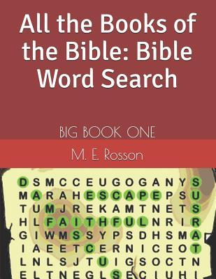 All the Books of the Bible: Bible Word Search: BIG BOOK ONE