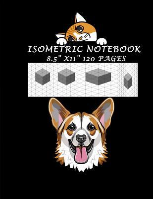 Isometric Notebook - 8.5" X 11" 120 Pages: Isometric Drawing Graph Paper Notebook: Grid of Equilateral Triangles, Useful for 3D Designs such as Archit