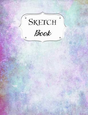 Sketch Book: Watercolor Sketchbook Scetchpad for Drawing or Doodling Notebook Pad for Creative Artists #9 Purple Blue