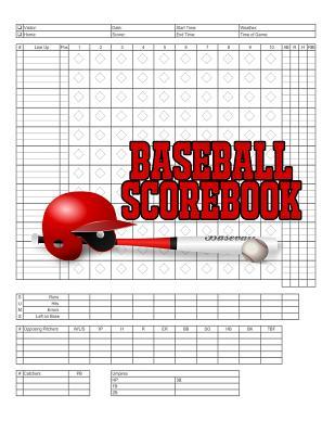 Baseball Scorebook: 100 Scoring Sheets For Baseball and Softball Games, Glover's Scorebooks, Large (8.5X 11) Subscription