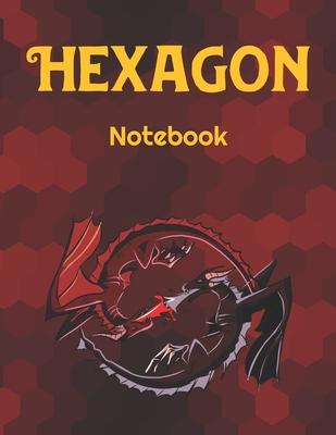 Hexagon Notebook: Hexagonal Graph Paper Notepad