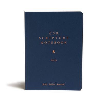 CSB Scripture Notebook, Acts: Read. Reflect. Respond.