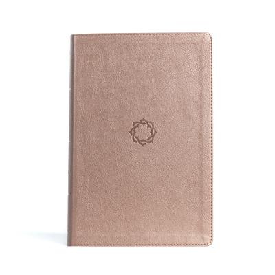 KJV Essential Teen Study Bible, Rose Gold Leathertouch